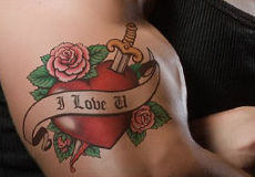 i love it tattoo